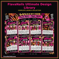 FlavaNails Ultimate Design Library cover